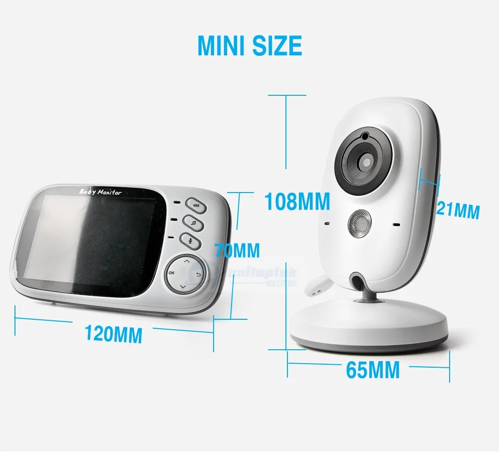 09 wireless lcd baby monitor