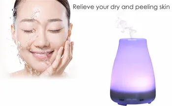 

HTSS01-5,Ultrasonic Humidifier LED Light 7 Color Change,Dry Protect,Ultrasonic Essential,Oil Aroma Diffuser,Air Humidifier Maker