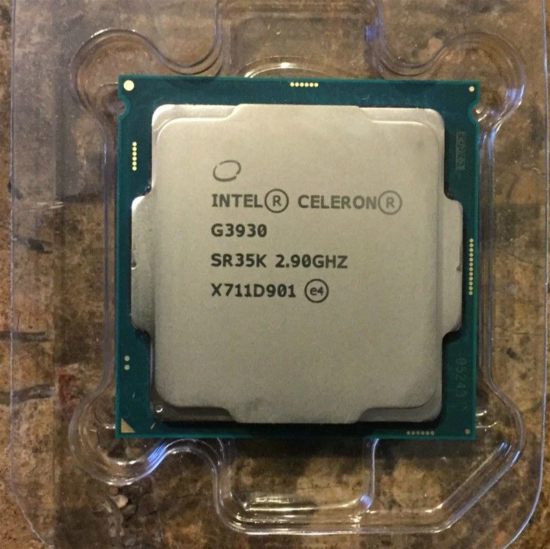 Intel Celeron G3930 2.9GHz 2M Cache Dual Core CPU Processor SR35K ...