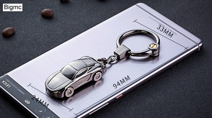 Брелок для автомобильных ключей K17385 брендовый держатель в форме автомобиля с