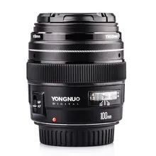 YONGNUO YN100mm F/2-F/22 AF/MF 100 мм Средний телеобъектив большая апертура Автофокус Объектив основной объектив для камеры Canon EOS Rebel