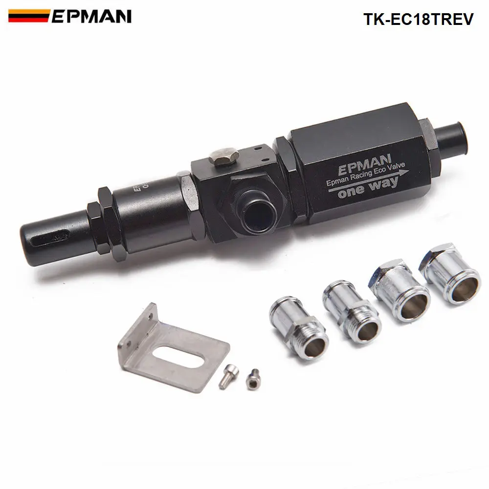 Клапан Oneway для Honda GK5-The epman Racing Eco клапан для TK-EC18TREV обновления мощности - Цвет: Черный