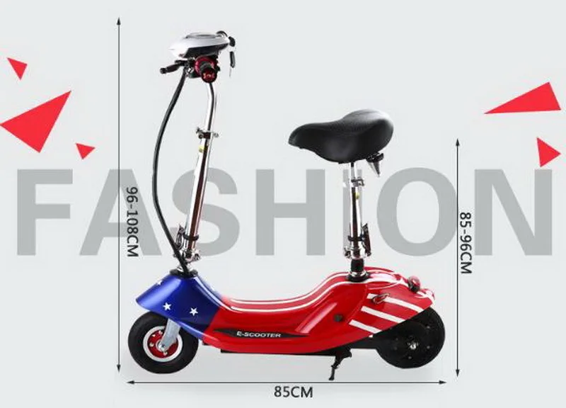 Perfect 261026/Electric bicycle / electric scooter / adult student portable two rounds/Scrub pedal/Ladies mini folding electric car / 12