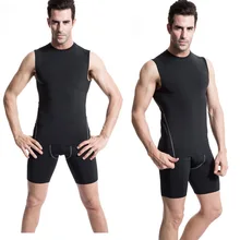 Обтягивающие колготки для фитнеса майка быстро сохнет без рукавов Кроссфит тренажерный зал одежда летняя крутая мужская майка для бега спортивная рубашка мужская