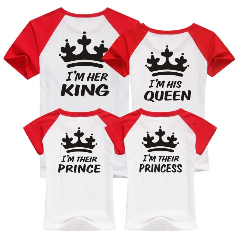 Compra Rey reina princesa camisetas online al por mayor de