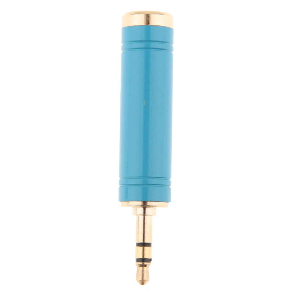 Gold Plated 3.5mm To 6.35 Mm Male To Female Stereo Jack Adapter 3.5mm to 6.35mm stereo adapters Connect audio devices 