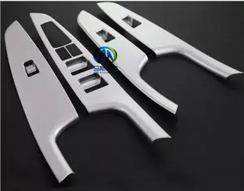 

High Quality For Hyundai Tucson 2015 2016 2017 2018 car handrail armrest door Window glass switch panel trim stick frame molding