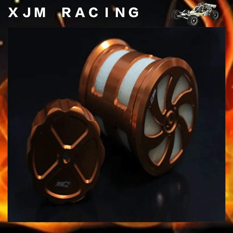 1/5 rc car racing parts,Alloy air filter for baja 5b/5t/5scin Parts