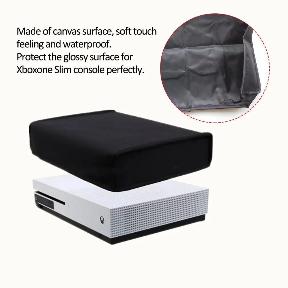 

Dust Proof Cover Case Soft DustProof Neoprene Cover Sleeve For Xboxone Slim Console Accessories For Horizontal Place