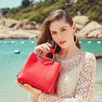 

Girls Female Shoulder Summer Bag Genuine Leather Woman Package All-match Messenger Cowhide Handbag Tote Bags For Women Crossbody
