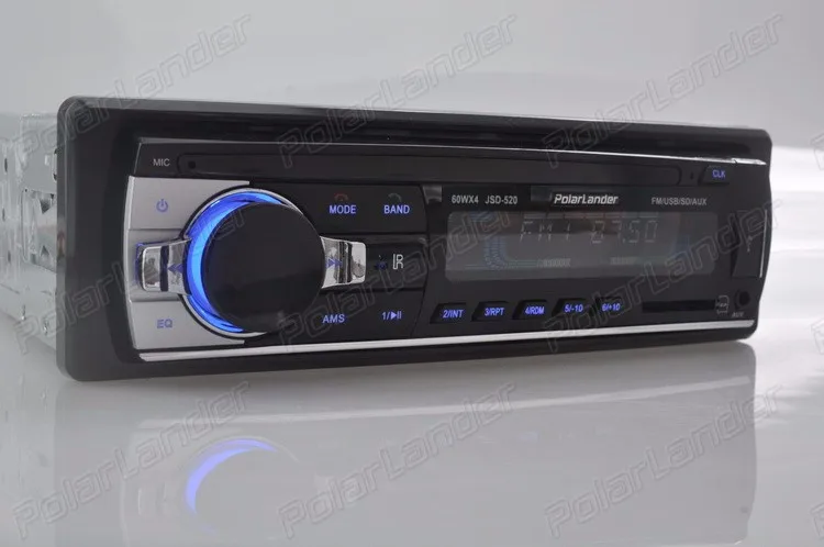 12 В новое автомобильное радио стерео Bluetooth пульт дистанционного управления зарядное устройство телефон USB/SD/AUX-IN mp3-плеер 1 DIN In-Dash аудио JSD520