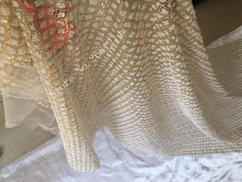 

5yards BZL-15618 top selling high quality glued glitter luxury tulle lace for party /evening dress/fashion show