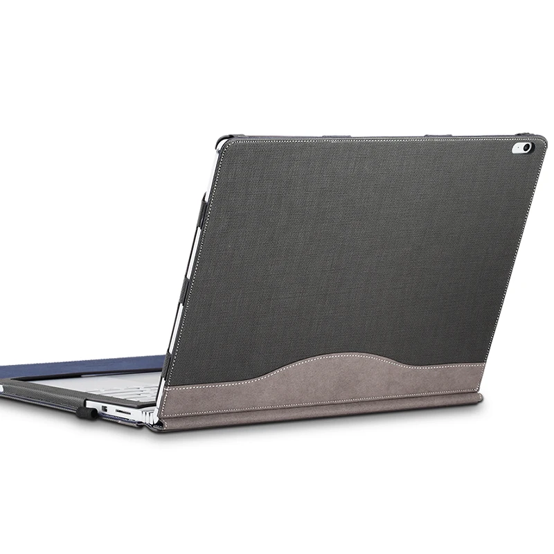 

Detachable Cover For Microsoft Surface Book2 13.5" Tablet Laptop Sleeve Case PU Leather Protective Skin Keyboard Cover As Gift