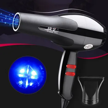

Hot Professional Hair Dryer US Plug Black 1600W 220V Constant Temperature Hot & Cold Air Blower Dryer Beauty Salon Drop Shipping
