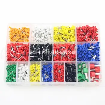 

6 kinds of copper wire crimp connector insulated terminal 2120pcs