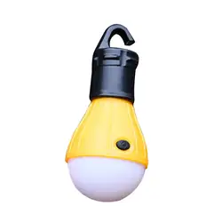 Мини портативный фонарь лампа для палатки светодиодная аварийная лампа водонепроницаемый подвесной фонарик с креплением для кемпинга на