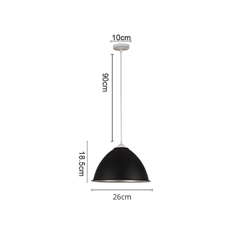 Lámpara colgante Eusolis Country iluminación moderna iluminación Interior Lampe Deco comedor luces Lustre Led Edison bombilla