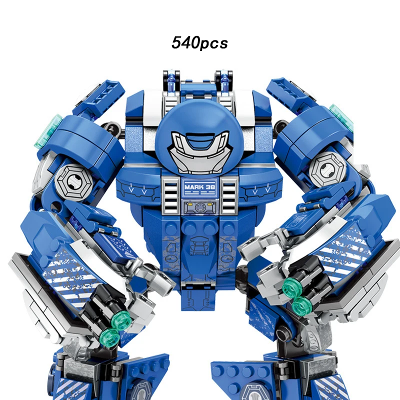 Cute Heroes MK36 Armor Mark Builiding Blocks Brick Figures Model Sets Toys
