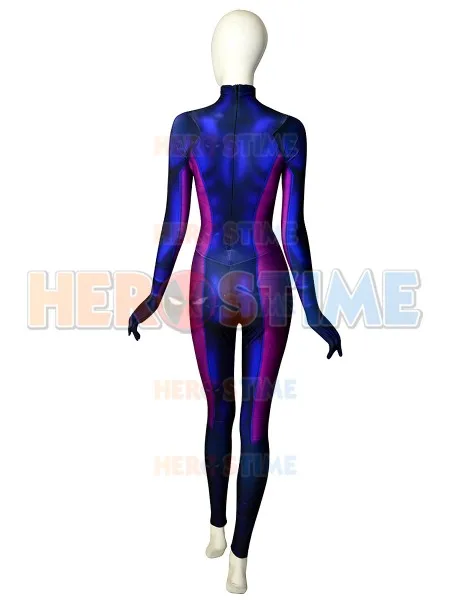 3D Printing Batgirl The New 52 DC Comics Superhero Costume No Mask Women Girl Lady Tight Catsuit