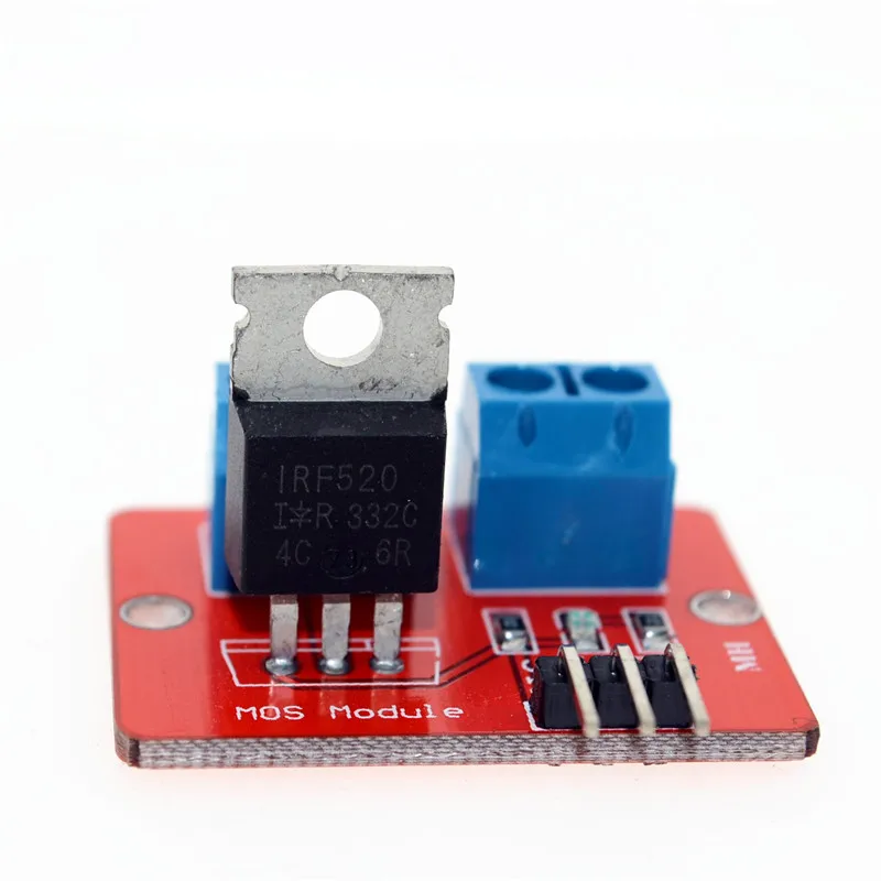 Верхняя кнопка Mosfet 0 24 В зеркальный модуль IRF520 для MCU ARM Raspberry pi|mosfet module|mosfet drivermodule