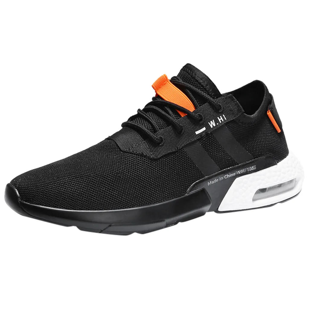 

Hollow Mesh Breathable Sneakers Non-Slip Wear-Resistant Sneakers Breathable Shock Absorption Men's Summer Leisure platform shoes