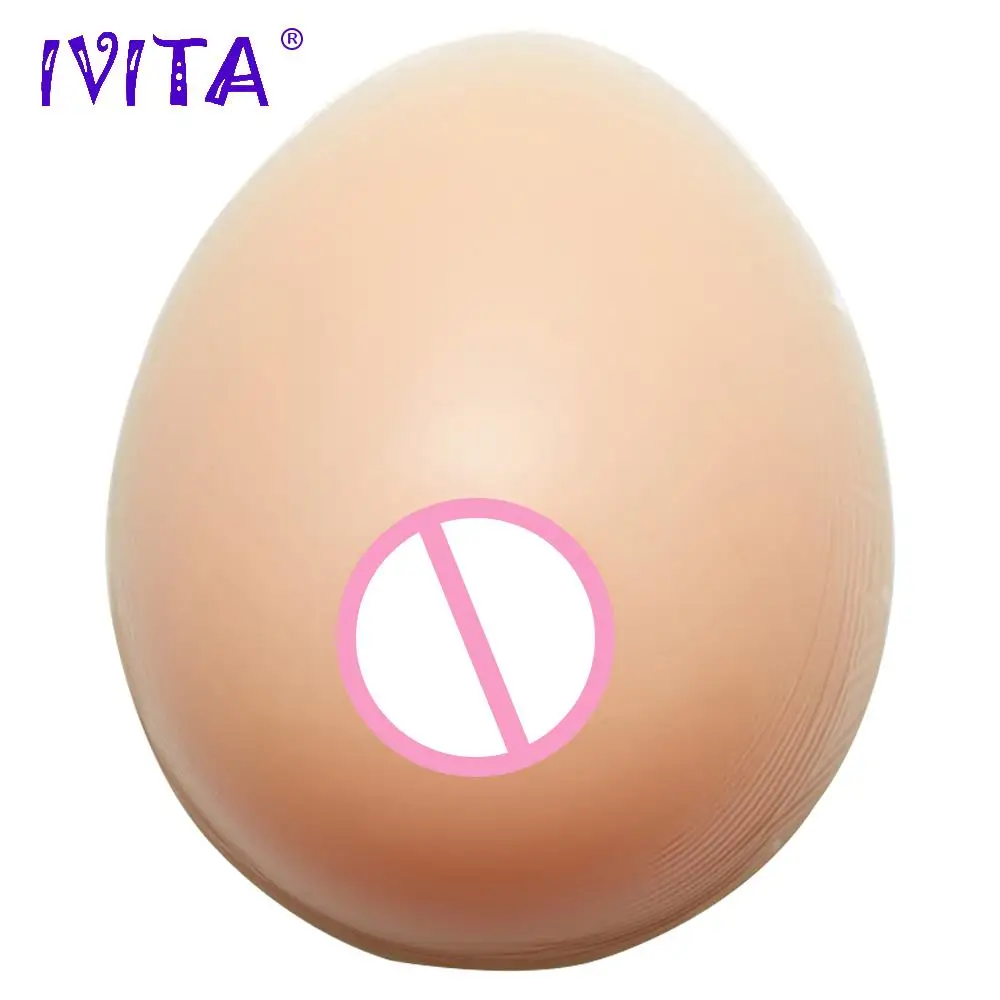 IVITA 1200 г реалистичный Трансвестит силиконовые груди формирует грудь имплантата