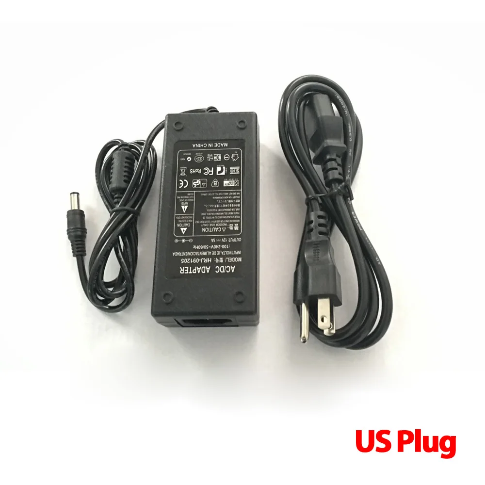  Lowest Price New AC Converter Adapter For DC 12V 5A 60W LED Power Supply Charger for 5050/3528 SMD  - 2024101556