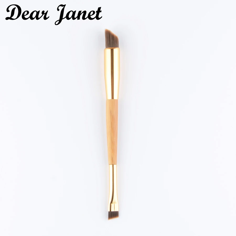 

1pc Double end Bamboo Eye Nose shadow Eyebrow Make up brushes eyeshadow makeup brush T13