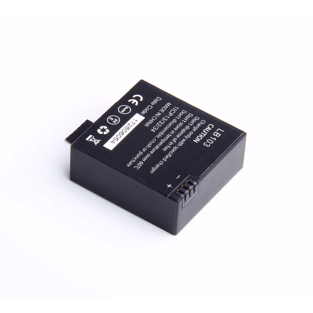 

Gitup Original 2pcs/lot Replacement Rechargeable Battery Spare Battery for Gitup G3 Duo sport action camera Accessories