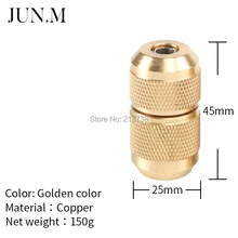 1 шт. высокое качество Медь самоблокирующийся 25 мм трубка рукоятки машинки для татуировок для тату-машина иглы татуировки Поставки Медь