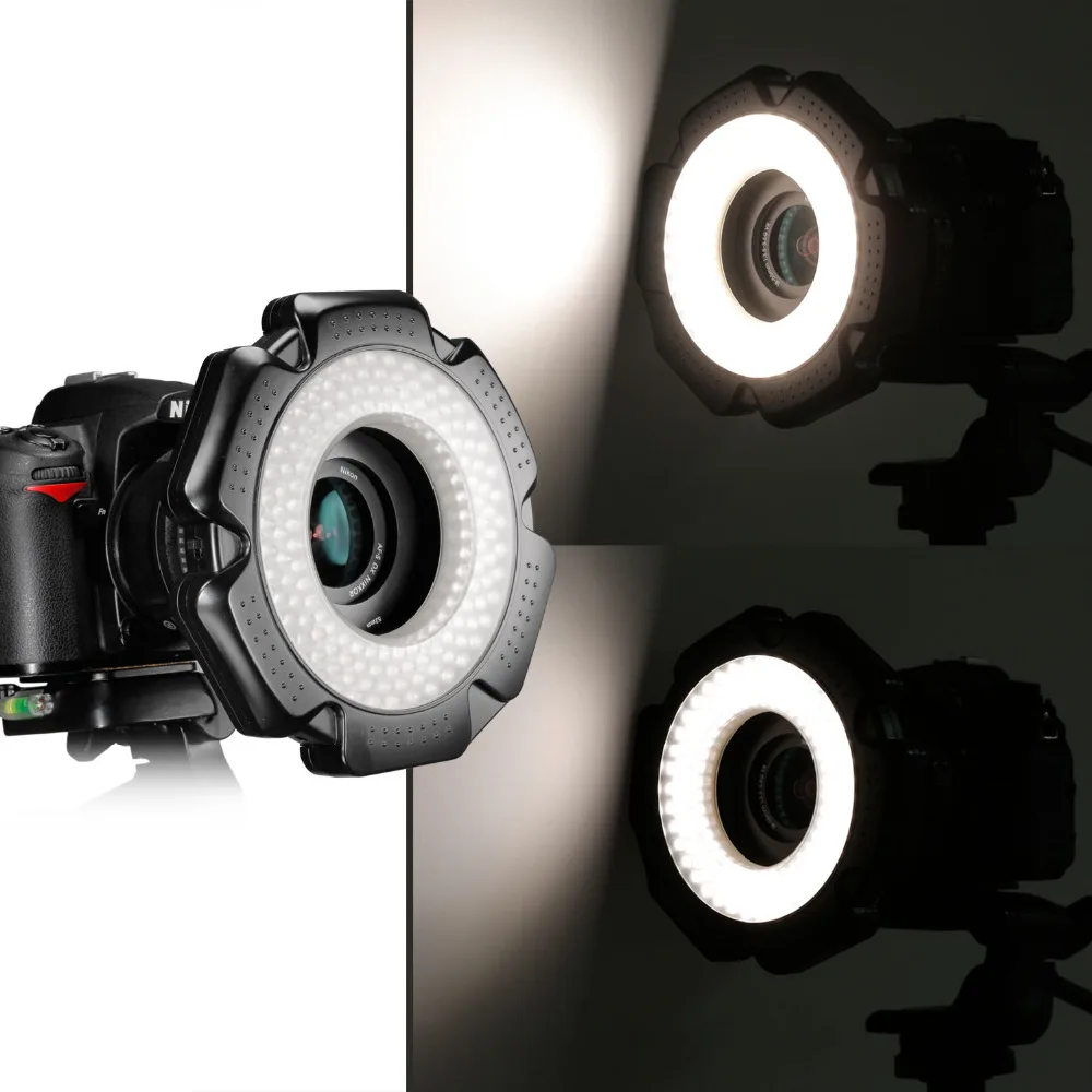 Neewer R 160 штук 5600K 10 Вт мини светодиодная кольцевая лампа для макросъемки 6