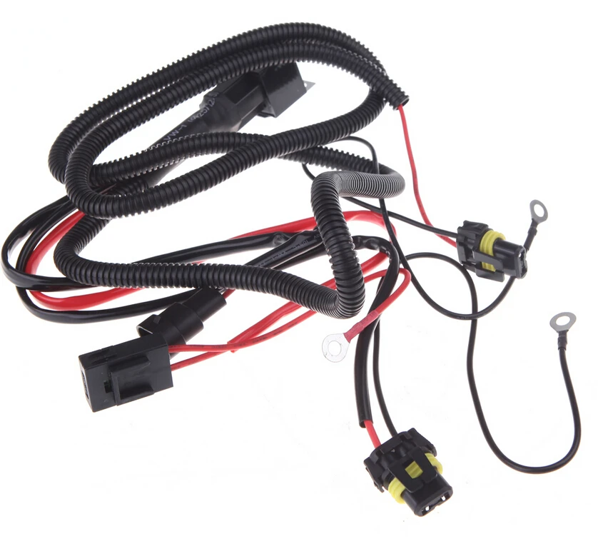 Универсальный автомобильный комплект xenon проводной HID harenss H1 H3 9005 9006 HB3 HB4 880 H11 H7