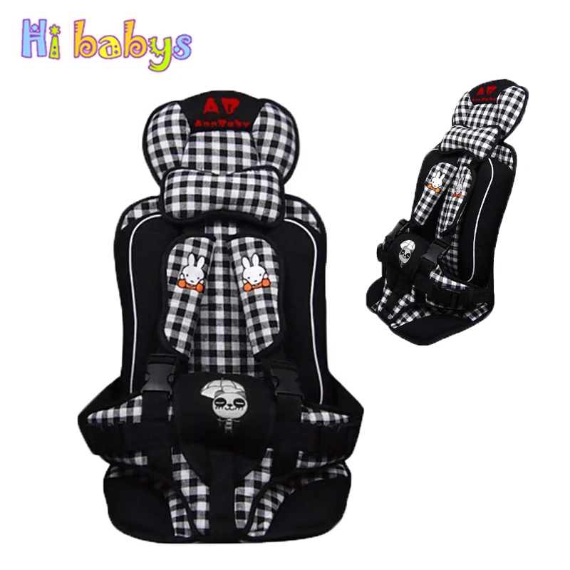 

New Children Safety Car Seat Adjustable Baby Protection Seat Child Foldable Chairs Updated Version For Baby Security With Belt
