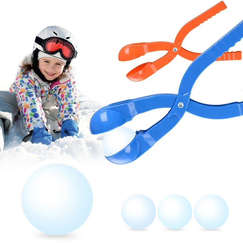 

1Pc Winter Snowball Maker Sand Mold Tool Sculpt Snowballs Lightweight Compact Snowball Fight Outdoor Sport Tool Toy Sports