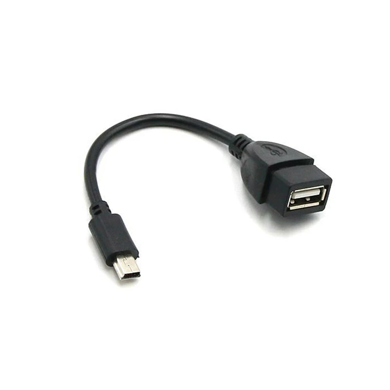 13 5 см контактный мини USB штекер гнездо автомобильный OTG кабель адаптер для