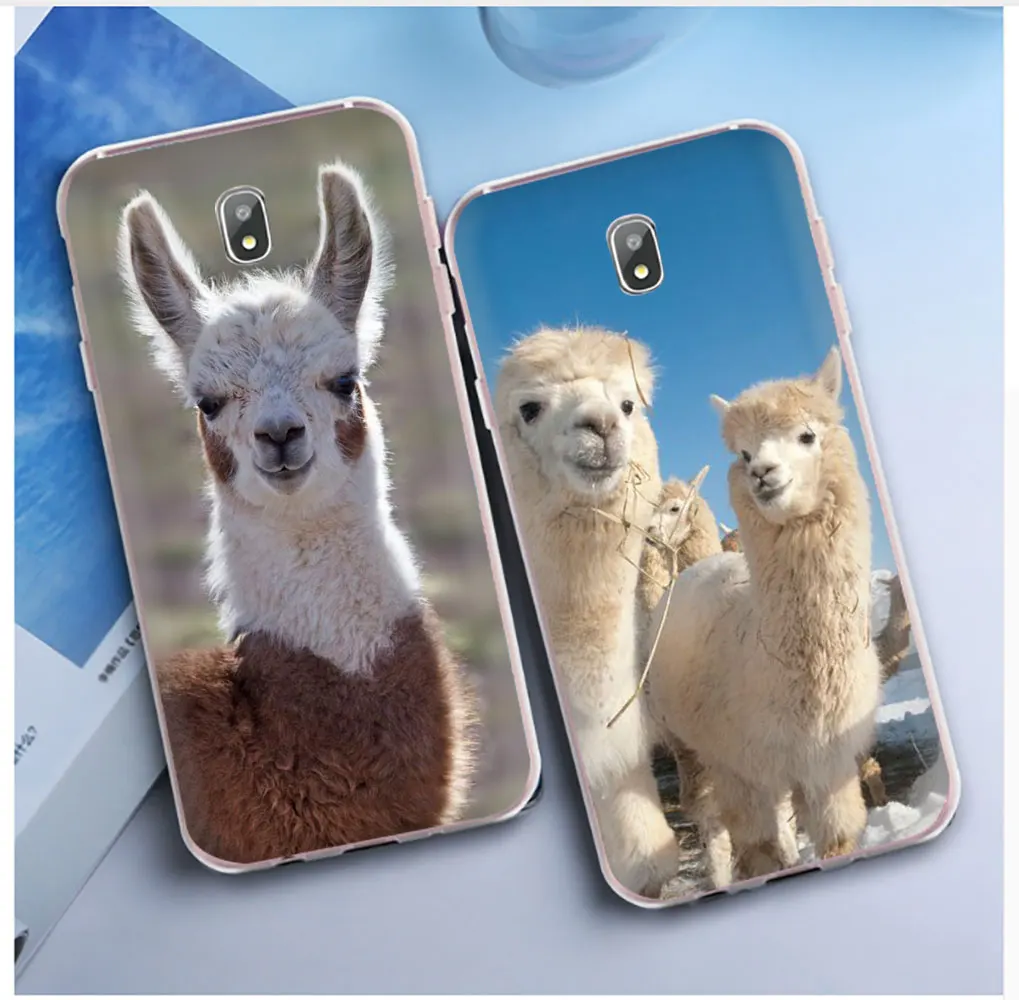 Жесткий чехол для телефона Lama Llama Alpacas Samsung Galaxy S6 7 Edge S8 9 10 Plus Note10 8 M10 20 30