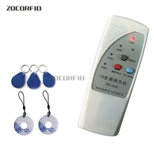 4 вида частоты RFID копировальный аппарат/Дубликатор/Cloner ID EM считыватель и писатель+ 10 шт перезаписываемых брелков