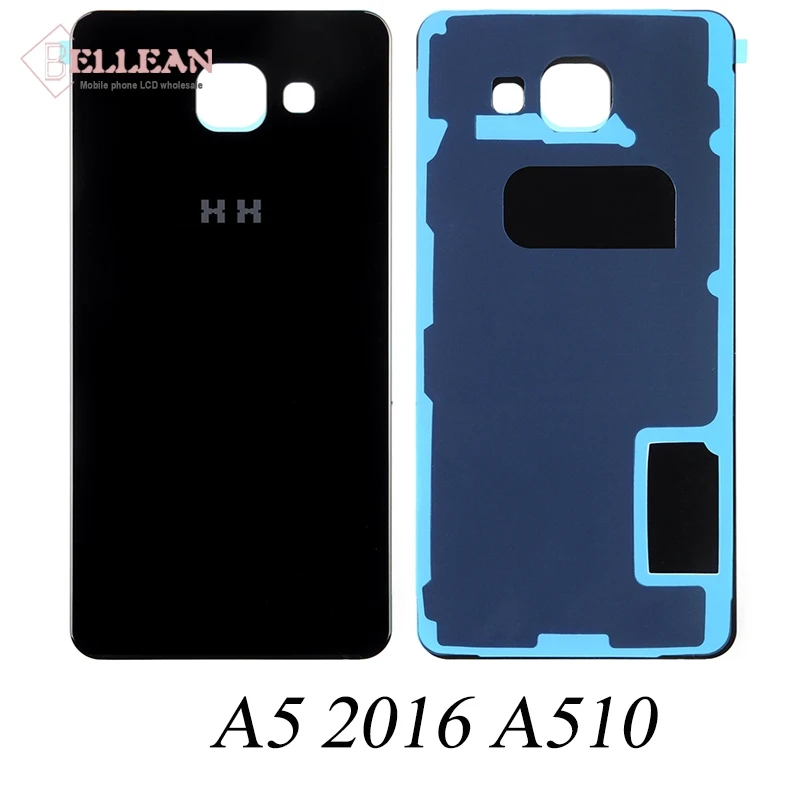 1 шт. HH A3 A5 A7 Задняя стеклянная Задняя панель для телефона для samsung Galaxy A310 A510 A710 задняя крышка батарейного отсека задняя дверь стеклянный корпус