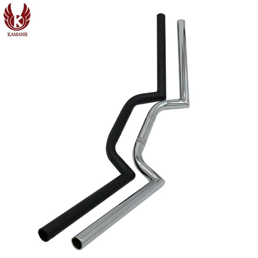 Universal Motorcycle Handlebar 7/8&quot 22mm High-Rise Chrome For Cafe Racer Chopper Drag Bar Cruiser Bobber Tracke | Автомобили и
