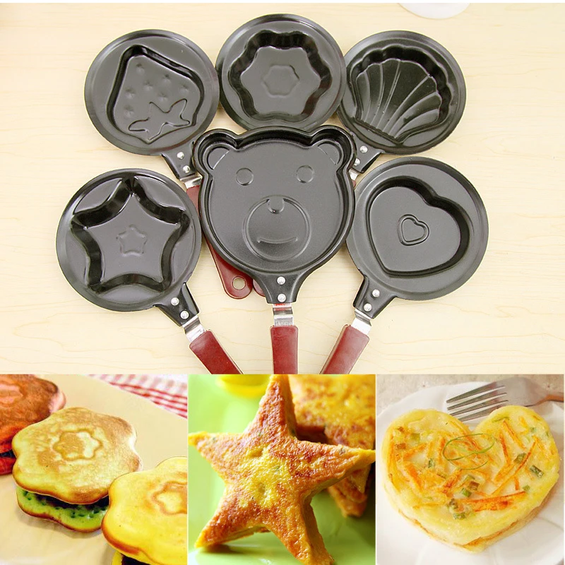 Mini Non Stick Stainless Steel Omelet Pans For Egg Pancake Pot Multi