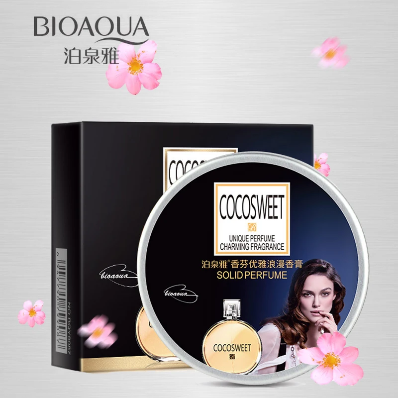 20 جرام bioaqua مختلطة نكهة الكلاسيكية الساحرة العطور الصلبة العطور مضاد للعرق مزيل رائحة خافت أنيقة للمرأة