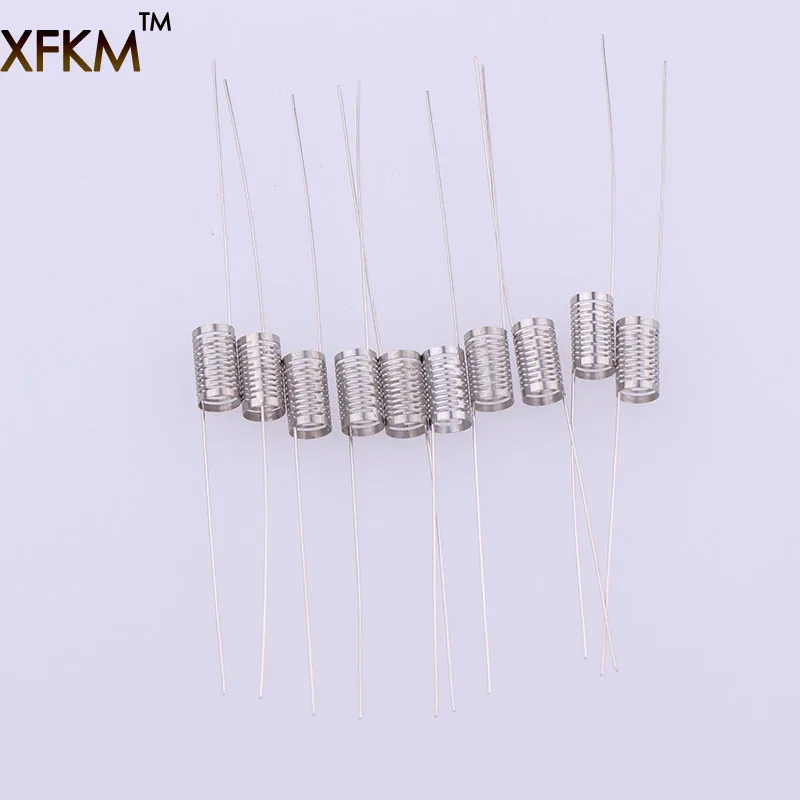 XFKM Notch coil 10 шт./кор. нагревательная проволока 0 25 Ом готовые катушки большие для RDA