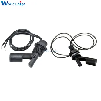 

100V 220V Liquid Water Level Sensor Horizontal Float Switch PCFS7 PP Right Angle Mount Horizontal For Aquariums Fish Tank Pool