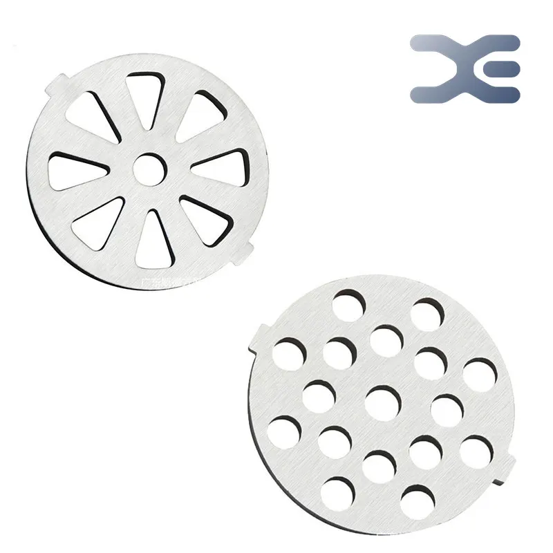 2pcs SET Meat Grinder Parts For Panasonic (57.6mm) Diameter Stainless