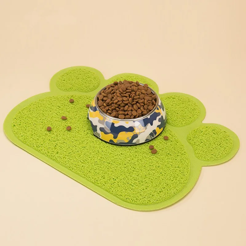 

2018 Easy Cleaning Sleeping Pad Dog Cat Litter Mat Puppy Kitty Dish Feeding Bowl Placemat Tray Tidy