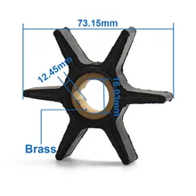 CARBOLE New outboard Impeller for MERCURY 47-85089-3 47-85089-10 18-3057 for Mercury Mariner Chrysler Force 18 50 75HP Outboards