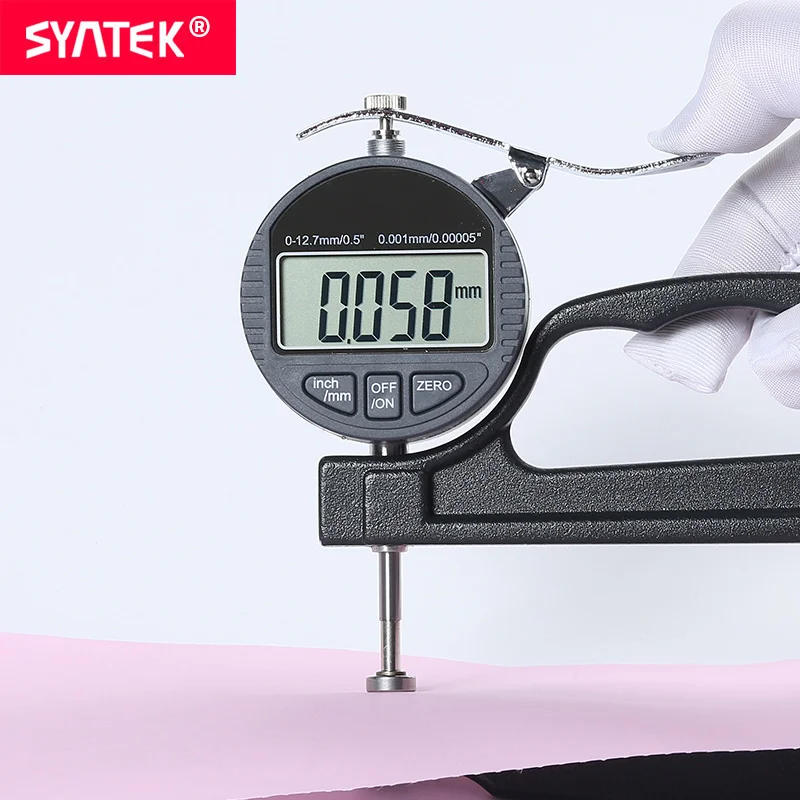 Syntek 0 10/25 мм электронные цифровые Толщина Калибр 0.01/0.001 микрон индикатор большие