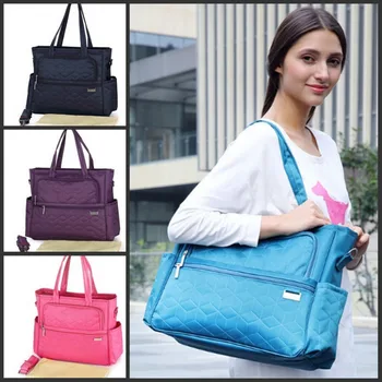 

5 colors nylon baby diaper changing bags for mom bolsa maternidade bolso maternidad maternity mummy baby bags multifunctional