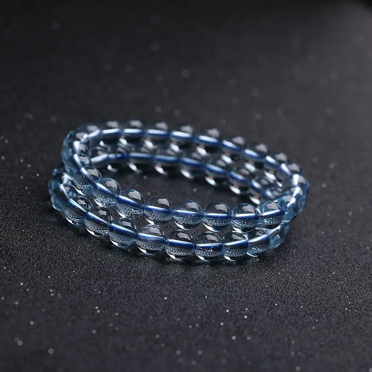 

Authentic Blue Crystal Beaded Bracelets