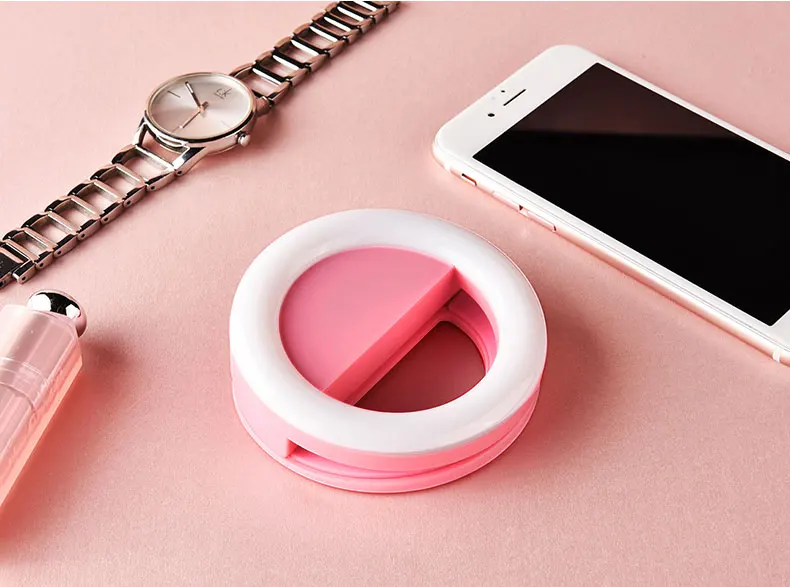 USB Selfie Ring Light- Led flash light-Portable for iPhone phone Samsung (12)